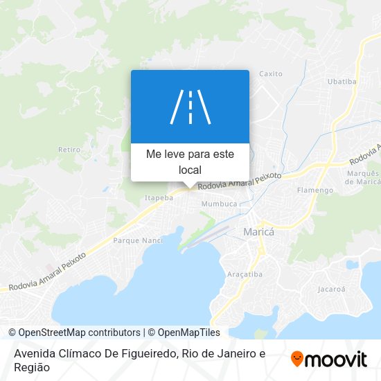 Avenida Clímaco De Figueiredo mapa