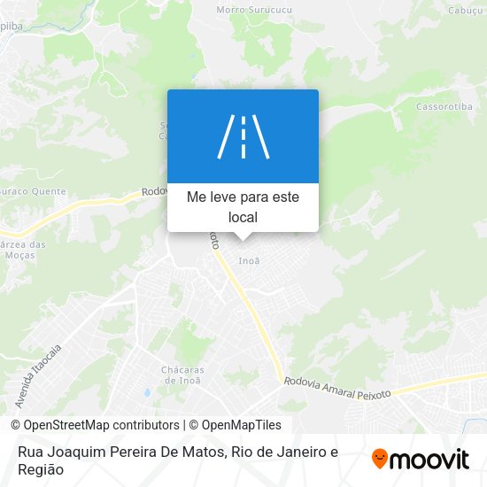 Rua Joaquim Pereira De Matos mapa