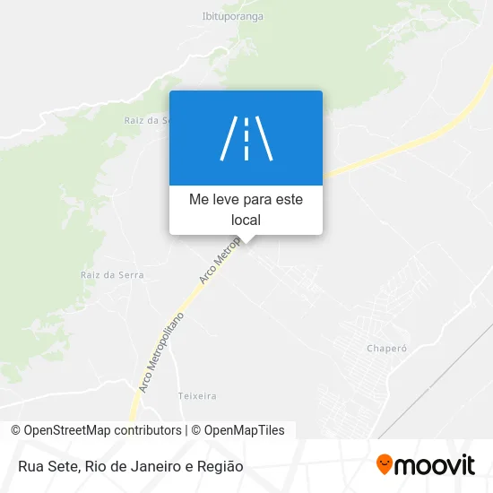 Rua Sete mapa
