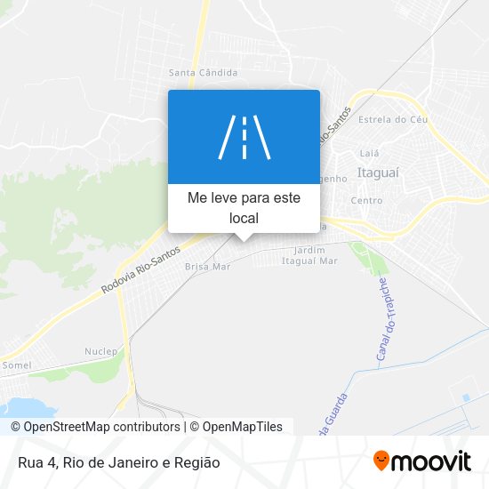 Rua 4 mapa