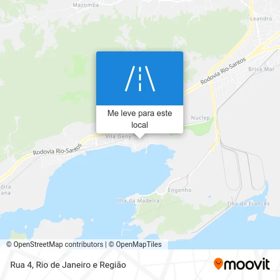 Rua 4 mapa