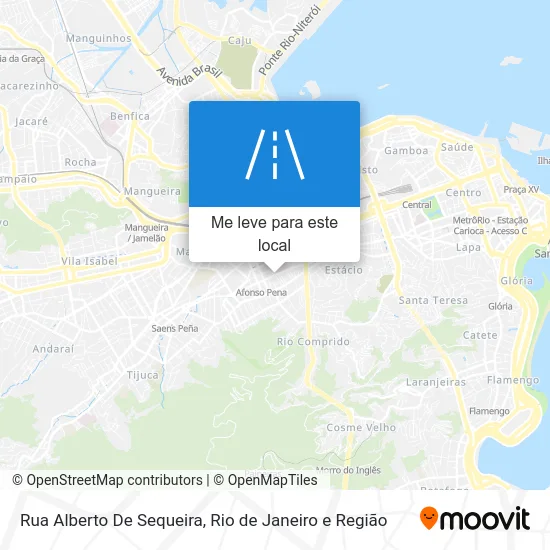 Rua Alberto De Sequeira mapa