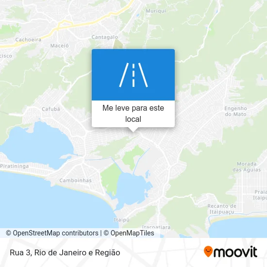 Rua 3 mapa