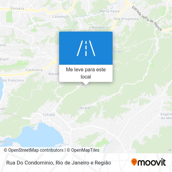 Rua Do Condominio mapa