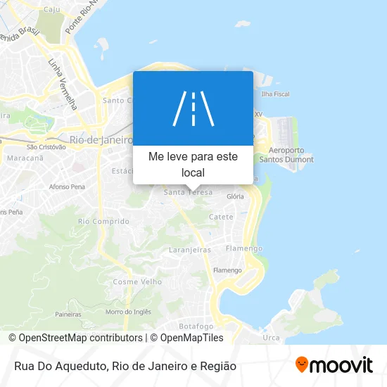 Rua Do Aqueduto mapa