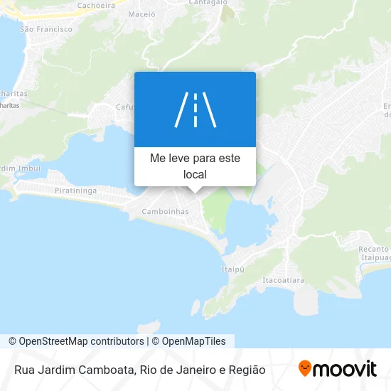 Rua Jardim Camboata mapa