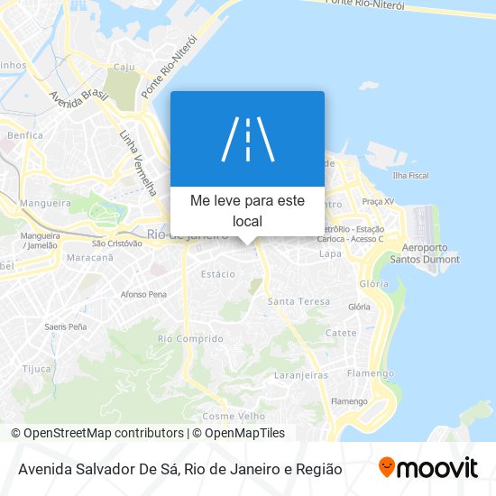 Avenida Salvador De Sá mapa