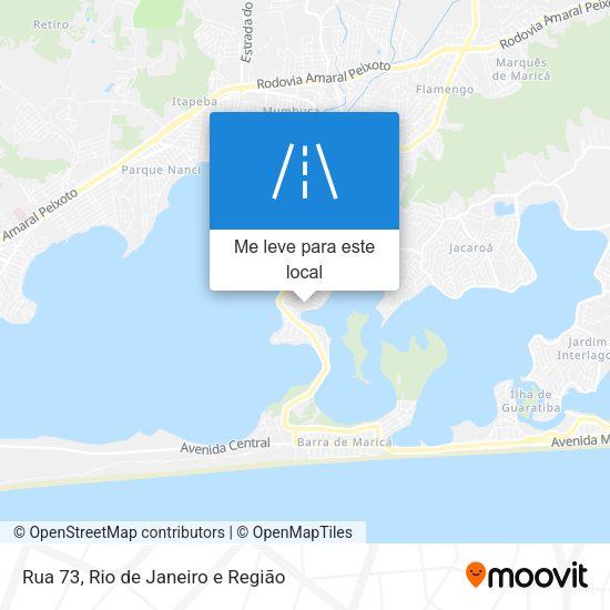 Rua 73 mapa