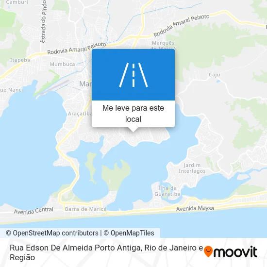 Rua Edson De Almeida Porto Antiga mapa