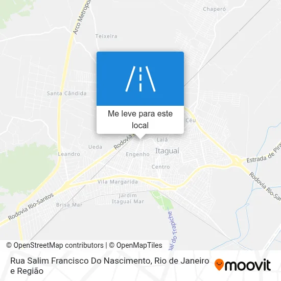Rua Salim Francisco Do Nascimento mapa