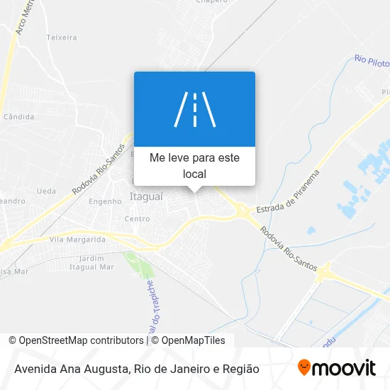 Avenida Ana Augusta mapa