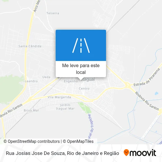 Rua Josias Jose De Souza mapa