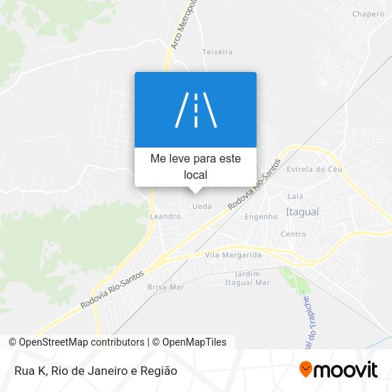 Rua K mapa