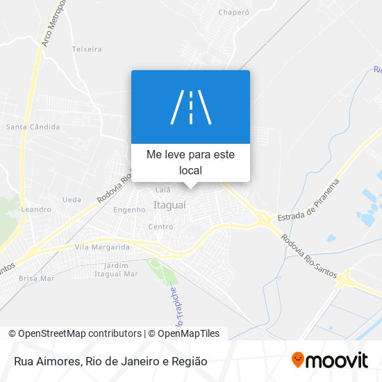 Rua Aimores mapa