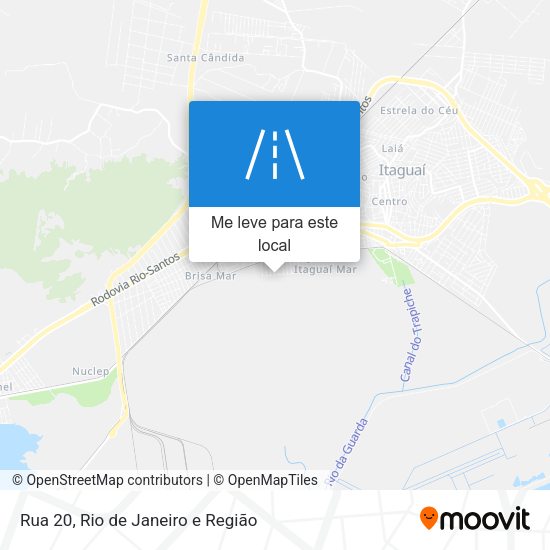 Rua 20 mapa