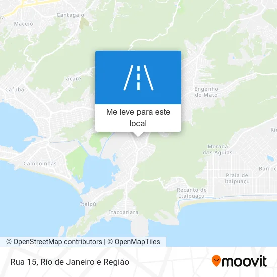 Rua 15 mapa