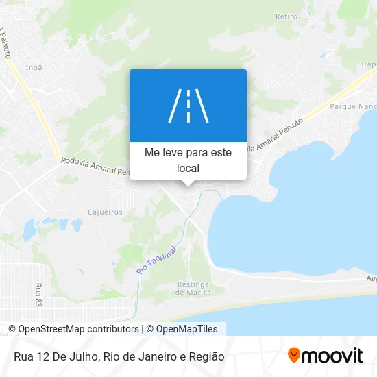 Rua 12 De Julho mapa