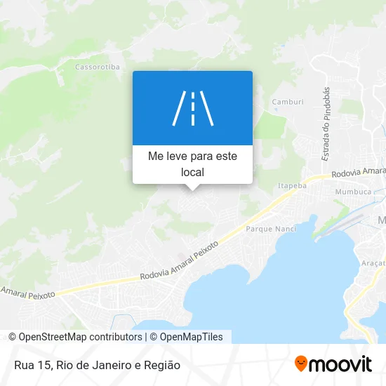 Rua 15 mapa