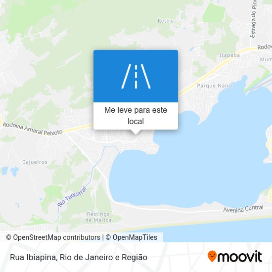 Rua Ibiapina mapa