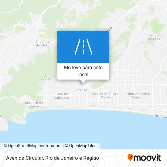 Avenida Circular mapa
