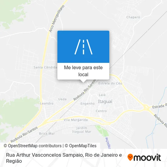 Rua Arthur Vasconcelos Sampaio mapa