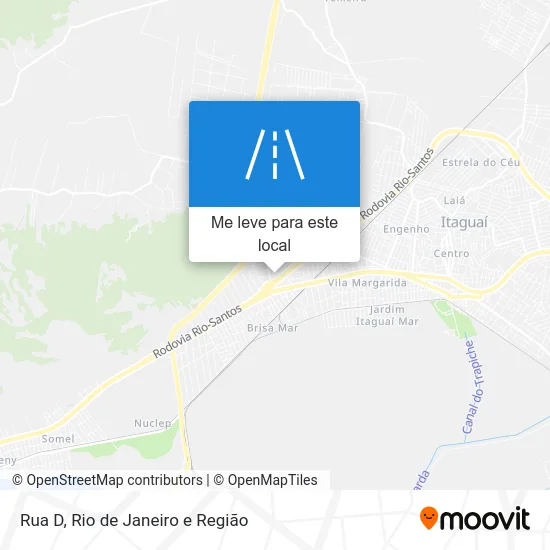 Rua D mapa