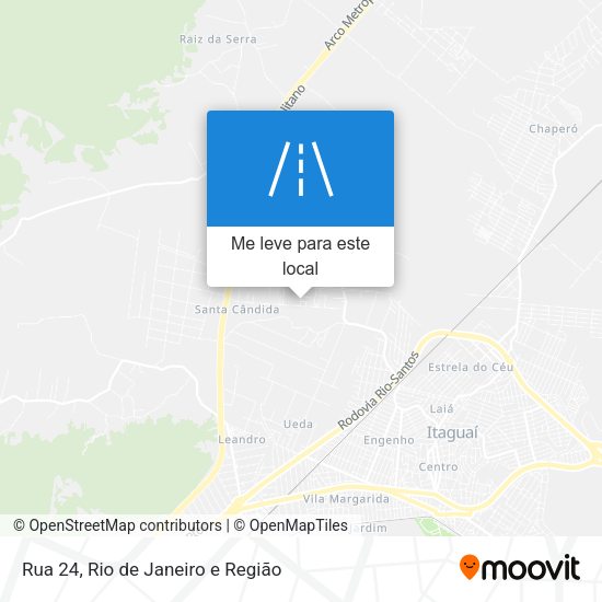 Rua 24 mapa