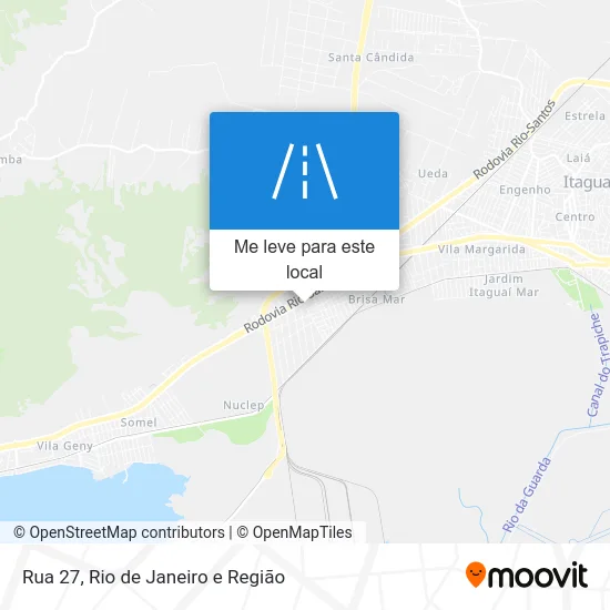 Rua 27 mapa