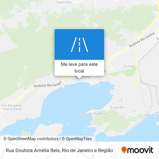 Rua Doutora Amélia Reis mapa