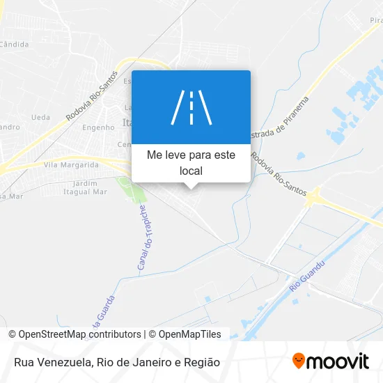 Rua Venezuela mapa