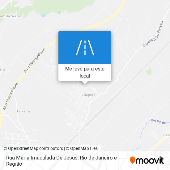 Rua Maria Imaculada De Jesus mapa