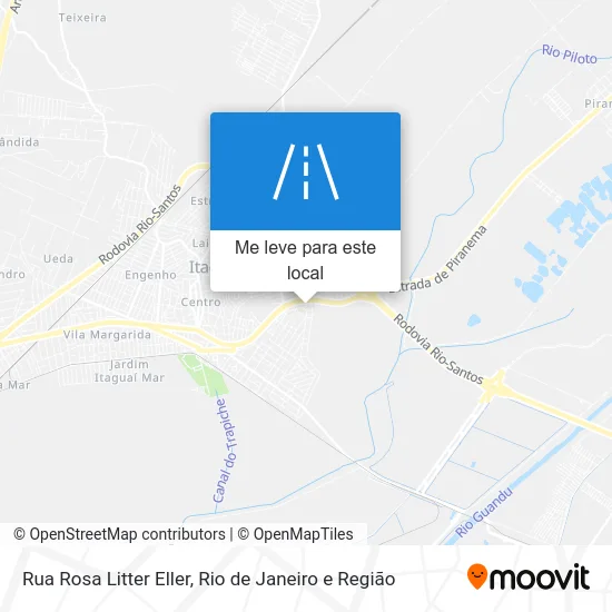 Rua Rosa Litter Eller mapa