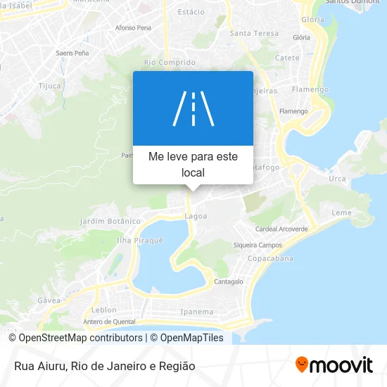 Rua Aiuru mapa
