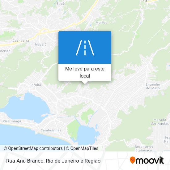 Rua Anu Branco mapa