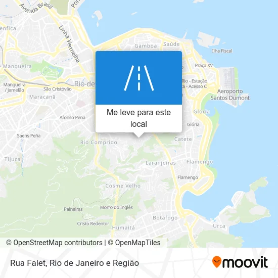Rua Falet mapa