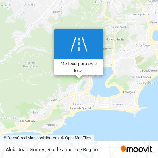 Aléia João Gomes mapa