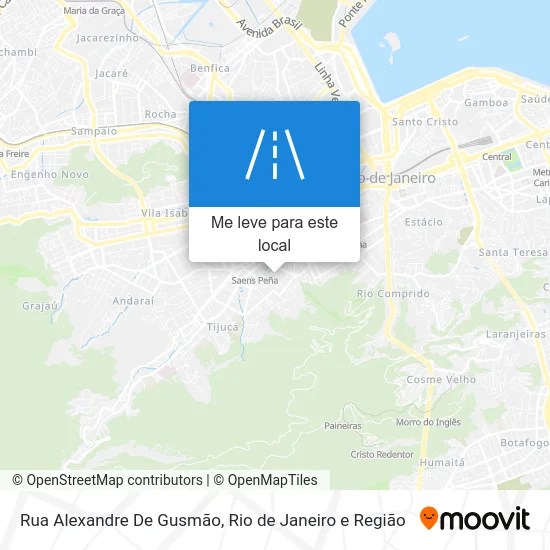 Rua Alexandre De Gusmão mapa