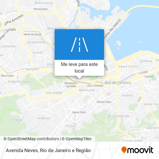 Avenida Neves mapa