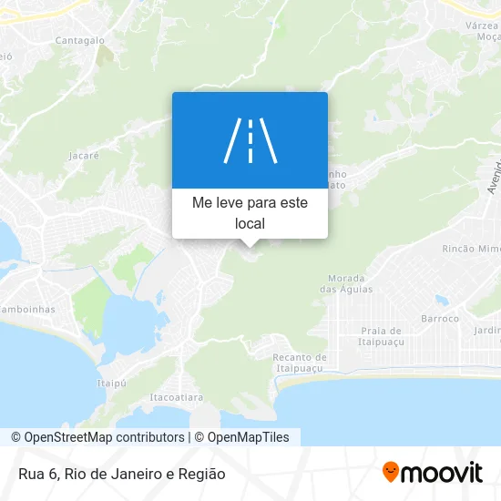 Rua 6 mapa