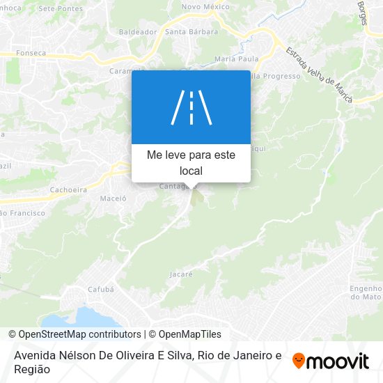 Avenida Nélson De Oliveira E Silva mapa