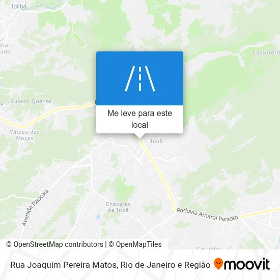 Rua Joaquim Pereira Matos mapa