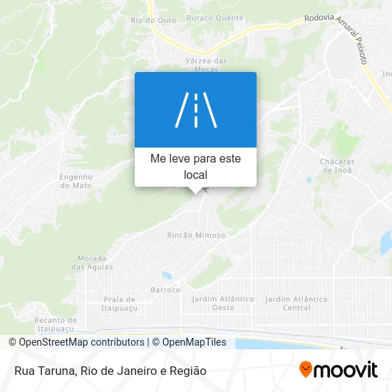 Rua Taruna mapa