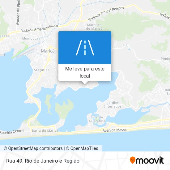 Rua 49 mapa