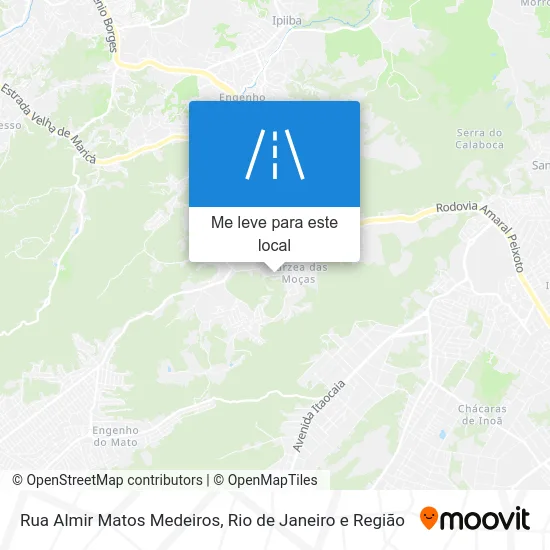 Rua Almir Matos Medeiros mapa