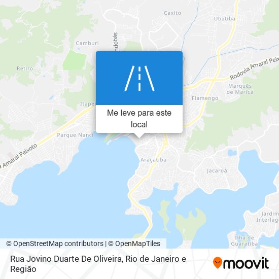 Rua Jovino Duarte De Oliveira mapa