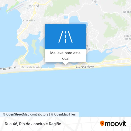 Rua 46 mapa