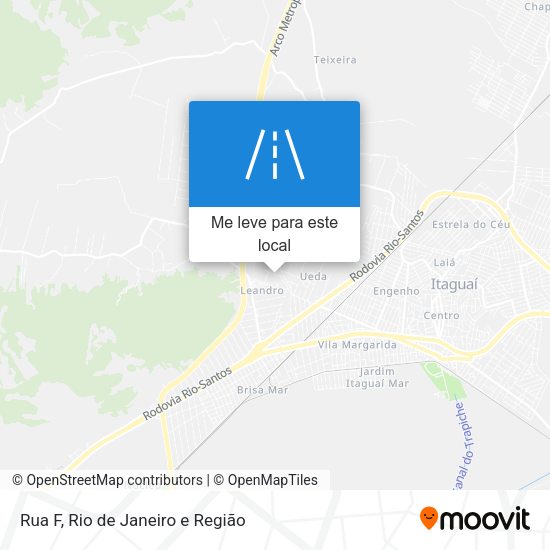 Rua F mapa