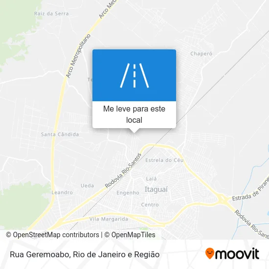 Rua Geremoabo mapa