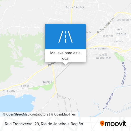 Rua Transversal 23 mapa
