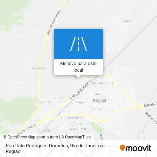 Rua Italo Rodrigues Dorneles mapa